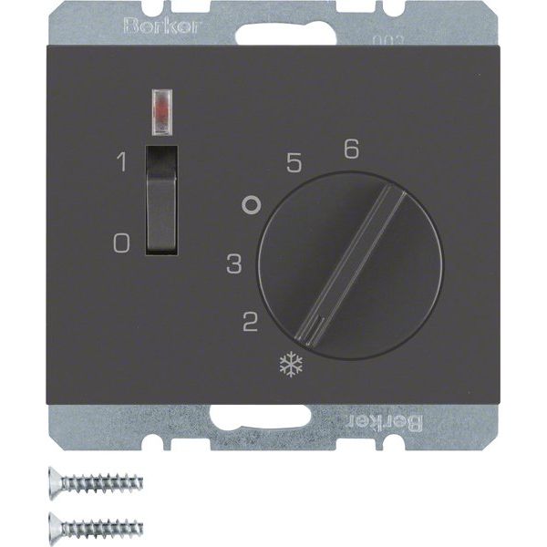 Berker - Raumthermostat Raumtemperaturregler 20307106 mit Öffner
