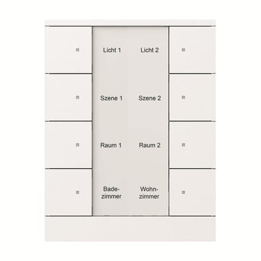 Busch-Jaeger - Bussystem-Tastsensor Bedienelement 8-fach SB/U8.0.11-84 studioweiß