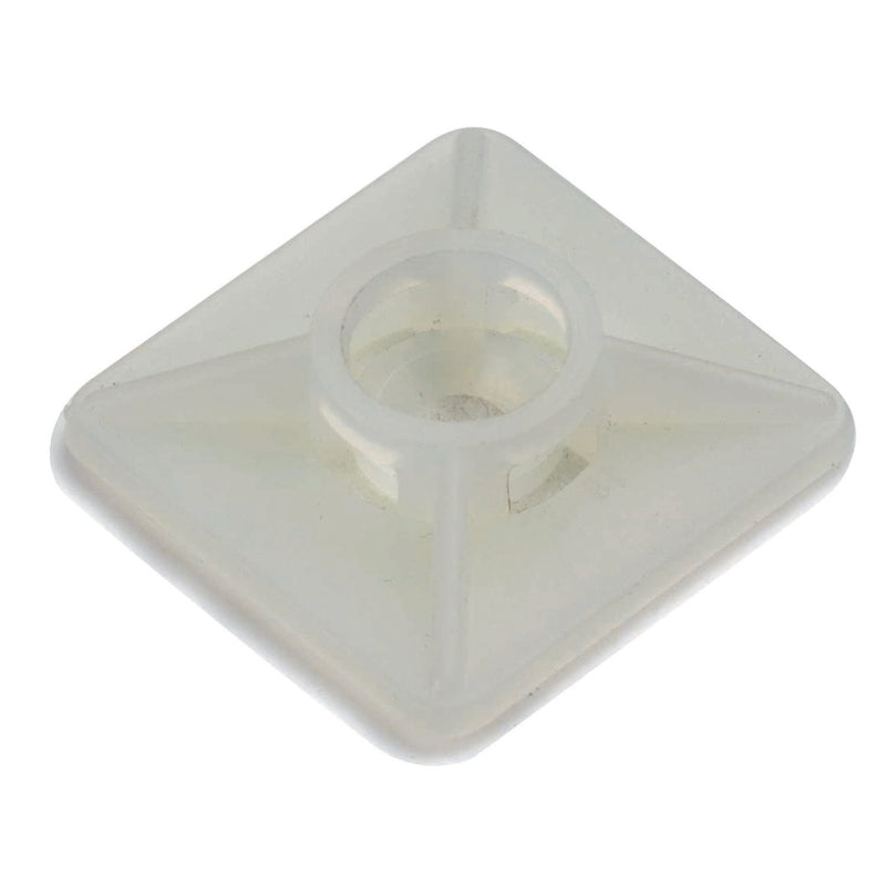 Cimco Werkzeuge - Befestigungssockel und -element für Kabelbinder Befestigungssockel 181384 27x27 − 100 Stück