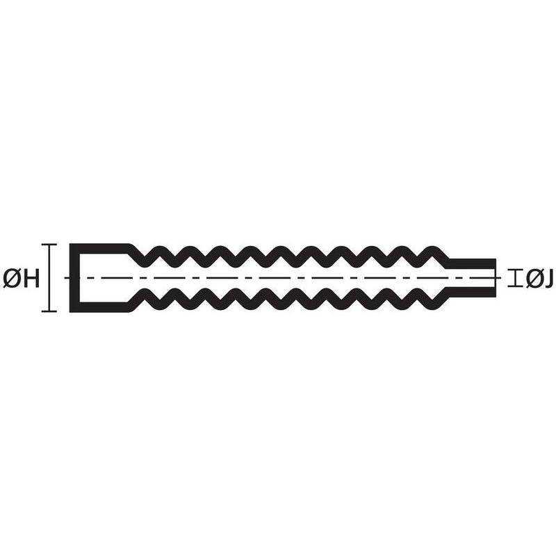 HellermannTyton - Aufteilkappe Flachprofilformteil 313C743-9-PO-X-BK(5) schwarz − 5 Stück