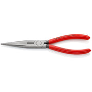 Knipex - Flachzange Flachrundzange 26 11 200 SB mit Schneide, 200mm