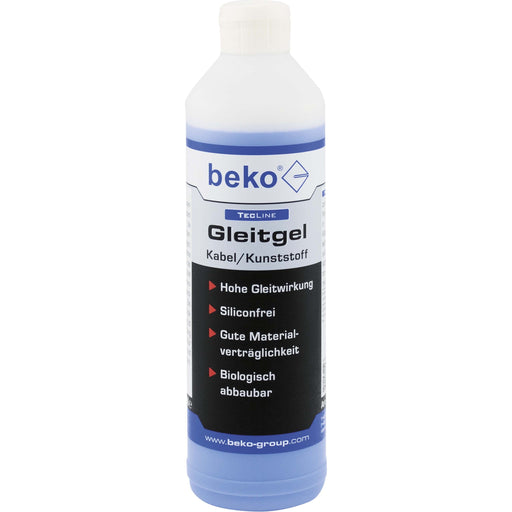 Beko - Schmiermittel Gleitgel 299604 500ml f.Kabel/Kunsts