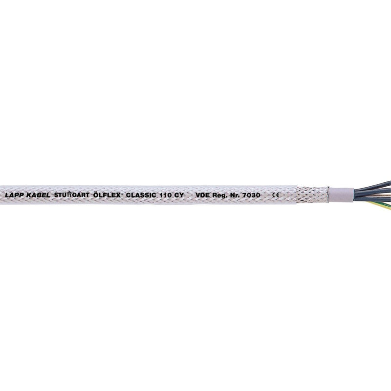 Lapp Kabel&Leitung - Energiekabel < 1 kV, für ortsveränderlichen Einsatz ÖLFLEX CLASSIC 110 CY 1135807/100 7X0,75 − 100 Meter