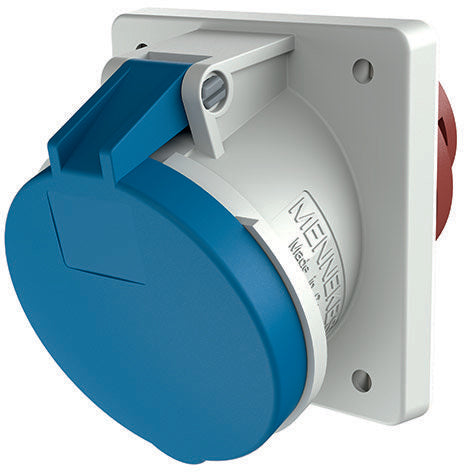 Mennekes - CEE-Anbausteckdose (IEC 60309) Anbaudose TA 1147P 63A3p6H230V, IP44