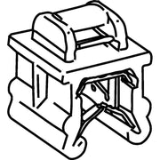 HellermannTyton - Kabelbinder Befestigungsbinder 156-04601(500) 150x4,6 schwarz − 500 Stück