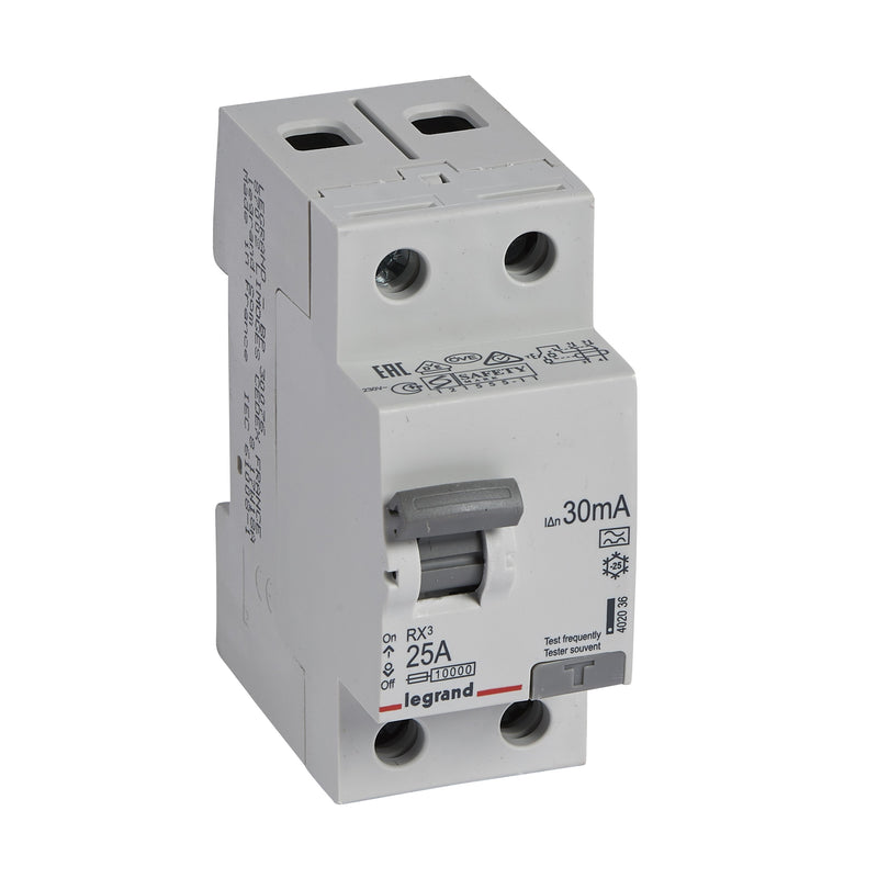 Legrand - Fehlerstrom-Schutzschalter Fehlerstromschutzschalter Legrand 402036 25A, 2-polig, 30mA