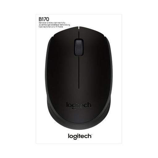 Logitech - Computermaus Maus Wireless B170 sw Optisch,Business