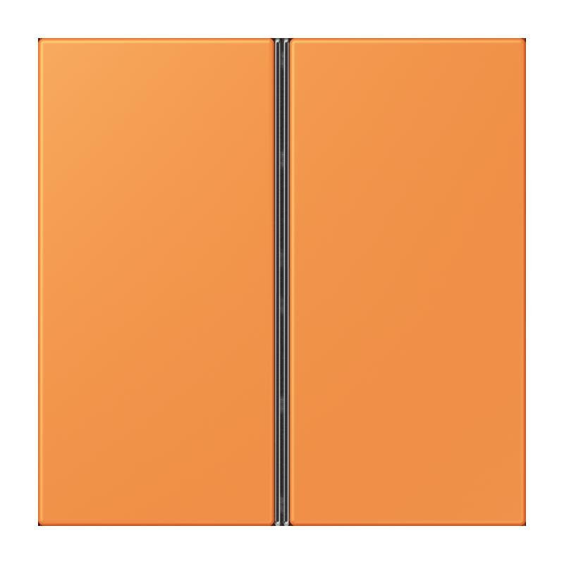 Jung - Abdeckung/Bedienelement für Installationsschalterprogramme Tastensatz 2fach LC 402 TSA 225 orange clair