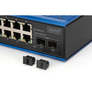 DIGITUS - Netzwerk Switch Netzwerk-Switch DN-651150 8+2-Port