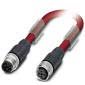 Phoenix Contact - Patchkabel Kupfer Industrie Bussystem-Kabel SAC-4P-M12MS#1558454 − 50 Stück