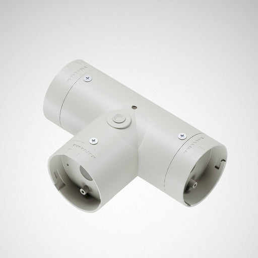 Trilux - Mechanisches Zubehör/Ersatzteile für Leuchten T-Verbinder Tugra T-Conn. Alu 23 grau