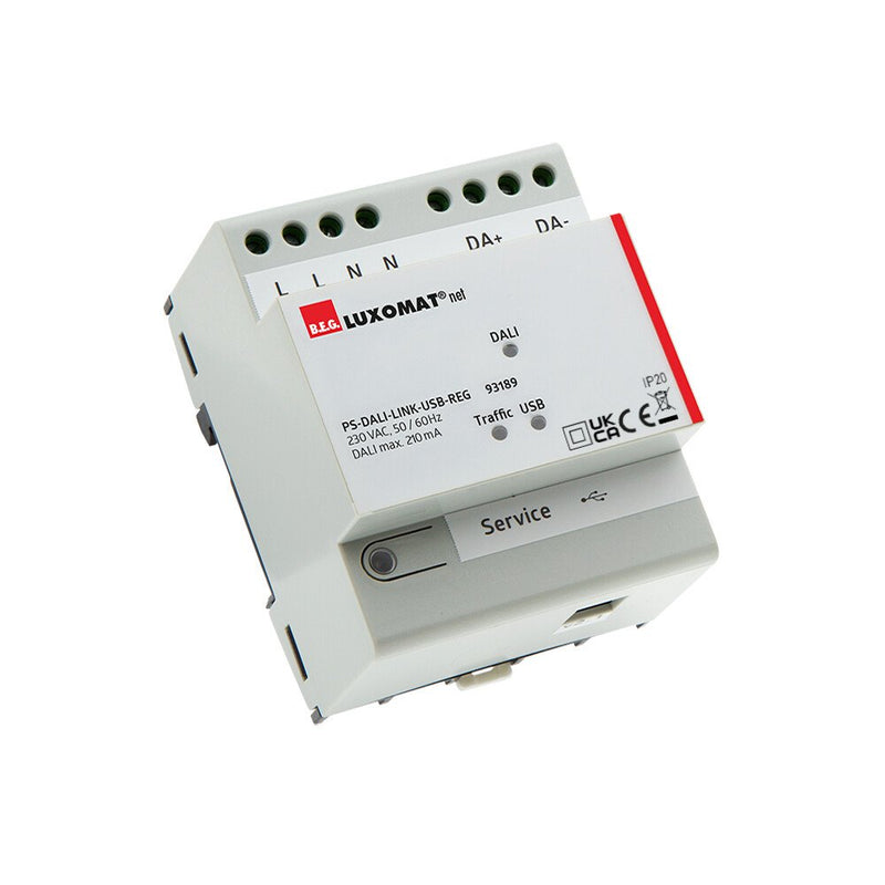 BEG Brück Electronic - Bussystem-Spannungsversorgung Netzteil PSDALILINKUSBREG ws DALI-LINK