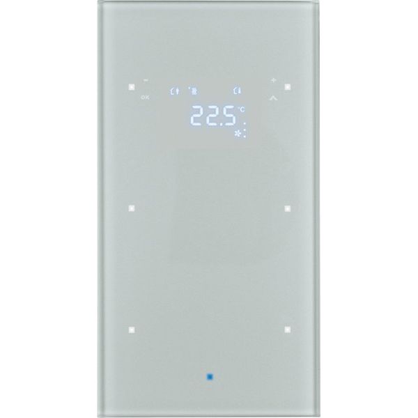 Berker - Bussystem-Tastsensor Glas-Sensor 75642034 mit Raumtemperatur