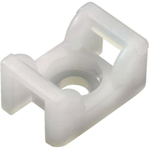 HellermannTyton - Befestigungssockel und -element für Kabelbinder Befestigungssockel KR6G5-PA66-NA (100) − 100 Stück