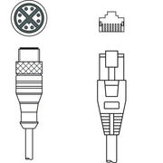 Leuze - Konfektioniertes Sensor-Aktor-Kabel Verbindungsleitung KSS GB-M12-#50133388