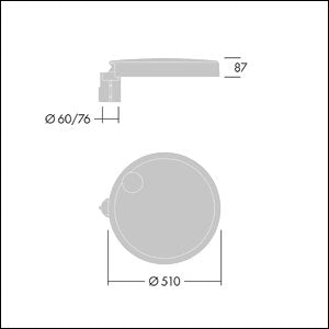 Thorn - Straßen - und Platzleuchte LED - Mastleuchte CT L 60L25 #96635166 730