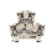 Weidmüller - Durchgangs-Reihenklemme Klemme WDK 2.5/D/7 Schraubansch.,2.5mm² − 25 Stück