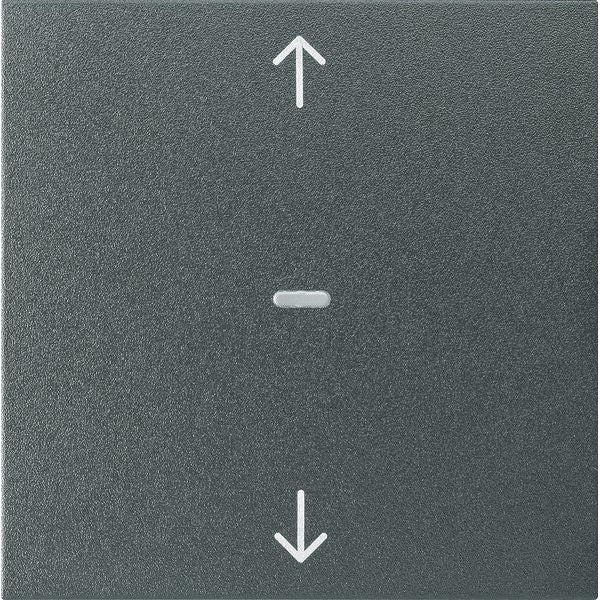 Berker - Abdeckung/Bedienelement für Installationsschalterprogramme Abdeckung Tastsensor-Modul 80961285 1-fach anthrazit
