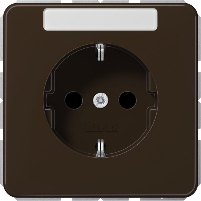 Jung - Steckdose SCHUKO-Steckdose 16A 250V CD 1520 BFKINA BR m.Berührungsschutz