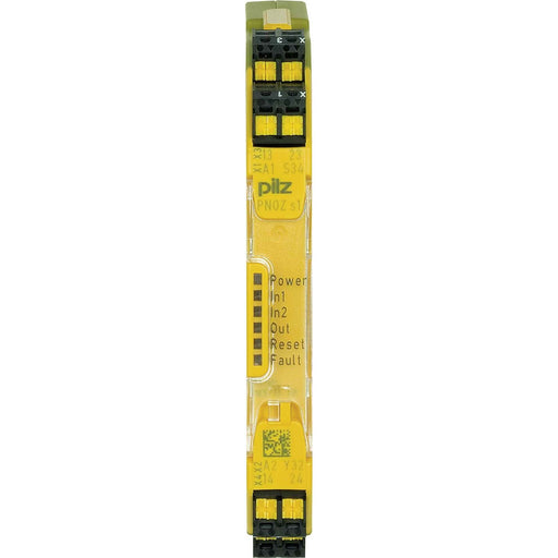 Pilz - Gerät zur Überwachung von sicherheitsgerichteten Stromkreisen Not-Aus-Schaltgerät PNOZ s1 C #751101 24VDC 2 n/o