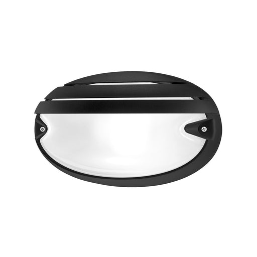 Performance in Light - Decken-/Wandleuchte Wandleuchte CHIP OVALE 25 #5707 E27 60W sw GRILL
