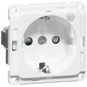Peha - Schalter-/Steckdosenkombination SCHUKO-Steckdose rws D 6611.02 ME GLK SI 16A 250V