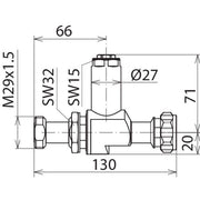 DEHN - Blitzstromableiter für Informations-/MSR-Technik Blitzstromableiter DGA LG 7 16 MFA mit 7/16-Anschluss