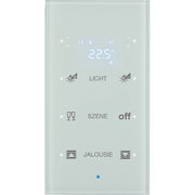 Berker - Bussystem-Tastsensor Glas-Sensor 3fach 75643130 polarweiß