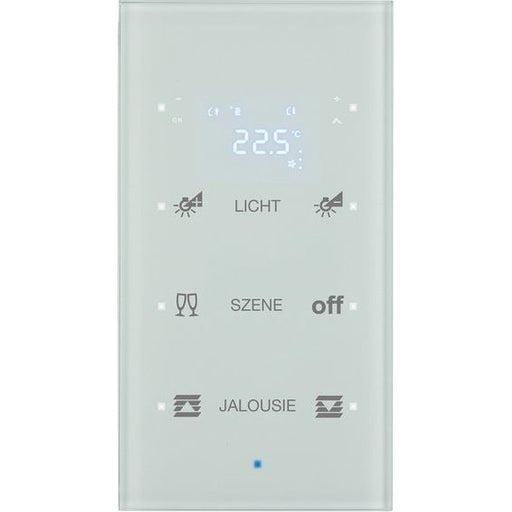 Berker - Bussystem-Tastsensor Glas-Sensor 3fach 75643130 polarweiß