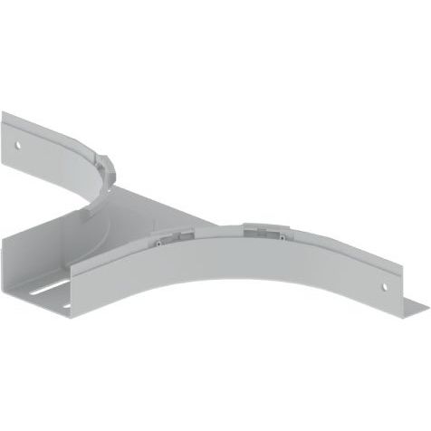 Unex - T-Stück für Kabelrinne T-Abzweiger 66128 lichtgrau, 60x100mm − 2 Stück