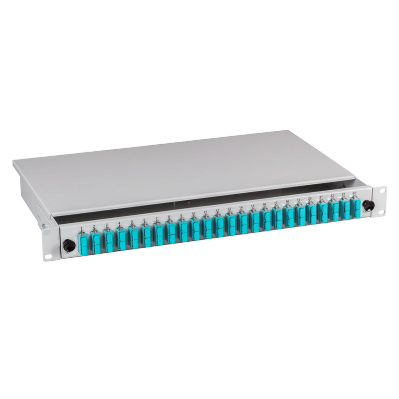 EFB-Elektronik - Patchpanel LWL Spleissbox, bestückt B70203.12 6xSCD-SC 50/125