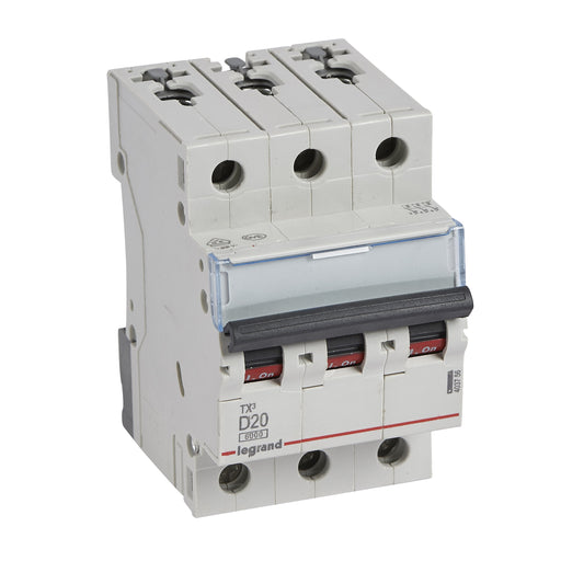 Legrand - Leitungsschutzschalter Legrand 403756 D20A 3-polig 6kA