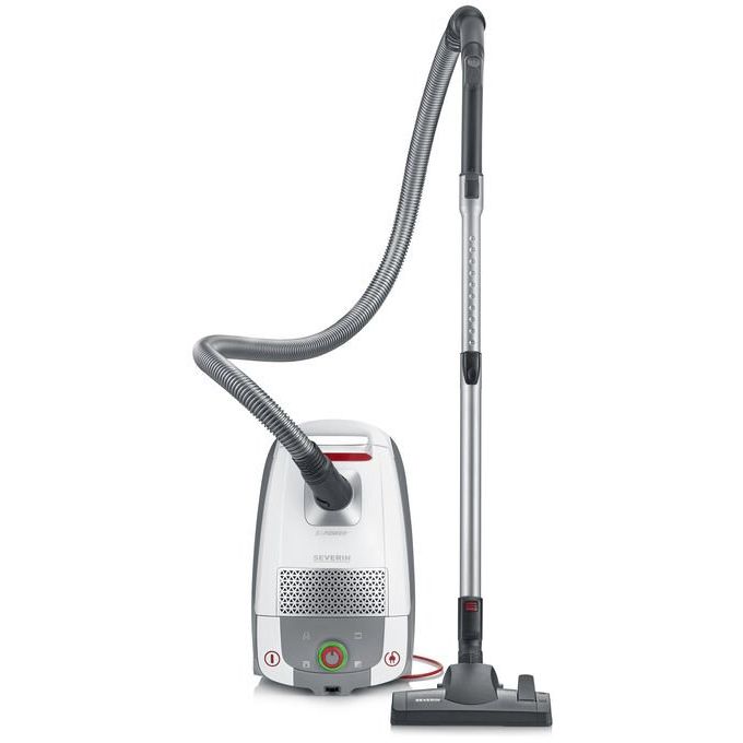 Severin - Staubsauger (elektrisch) Bodenstaubsauger BC 7047 ws-rt S Power