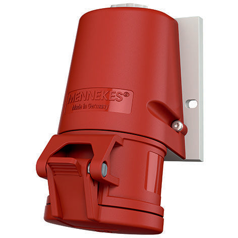 Mennekes - CEE-Steckdose (IEC 60309) Wanddose TwinCONTACT 1343 16A,4p,6h,400V,IP44