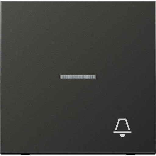 Jung - Abdeckung/Bedienelement für Installationsschalterprogramme Wippe Symbol KLINGEL anth AL 2990 KO5 K AN für Taster