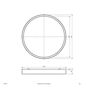 EVN Lichttechnik - Mechanisches Zubehör/Ersatzteile für Leuchten Gehäusering PAR3013C