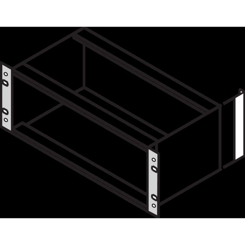 Schroff - Komponente für den Ausbau (Schaltschrank) 19" Winkel 24564498 (VE2) 6HE − 4 Packung
