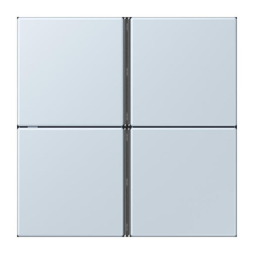 Jung - Abdeckung/Bedienelement für Installationsschalterprogramme Tastensatz 4fach LC 404 TSA 209 outremer pale