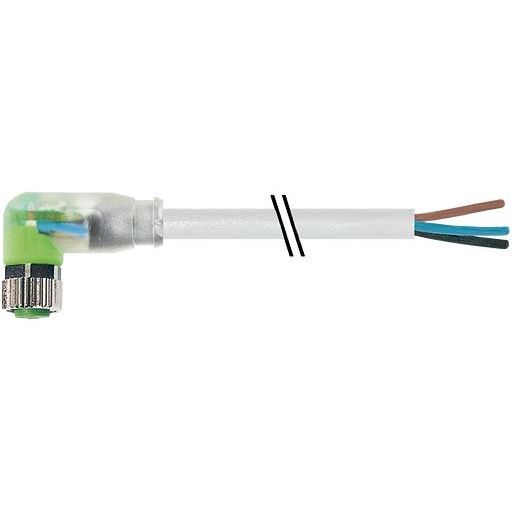 Murrelektronik - Konfektioniertes Sensor-Aktor-Kabel M8 Buchse 90° gewinkelt 7000-08121-2100500 m.frei. Leitungsende − 1 Stück