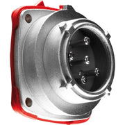 Marechal - Hochstrom-Rundsteckvorrichtung Einbaustecker 09-N8013 PN Metall