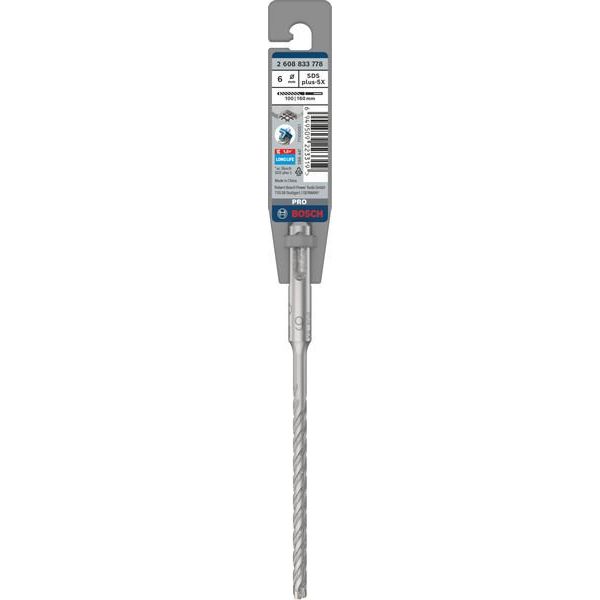 Bosch - Bohrer PRO SDS plus-5X 2608833778 Hammerbohrer 6 x 100