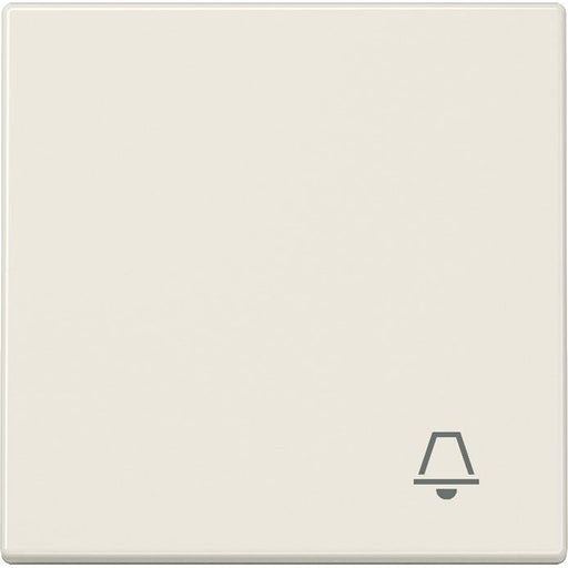 Jung - Abdeckung/Bedienelement für Installationsschalterprogramme Wippe Symbol KLINGEL ws LS 990 K für Taster