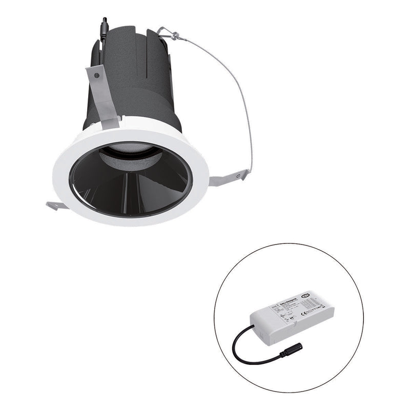 EVN Lichttechnik - Downlight/Strahler/Flutlicht LED-Einbauleuchte modular F01R09SM1830L38D Konfigurationstype