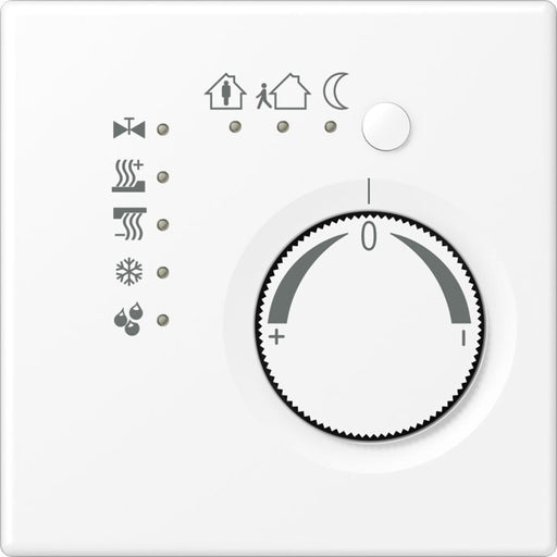 Jung - Bussystem-Raumtemperaturregler KNX-Stetigregler Serie LS LS 2178 WWM schneeweiß matt