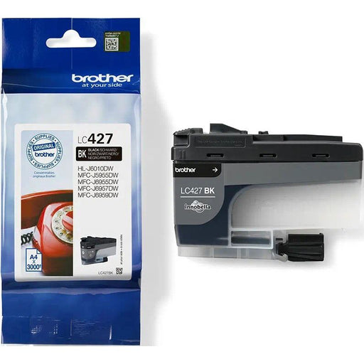 Brother - Verbrauchsmaterial für Telefax/Drucker/MFC Tintenpatrone LC-427BK sw