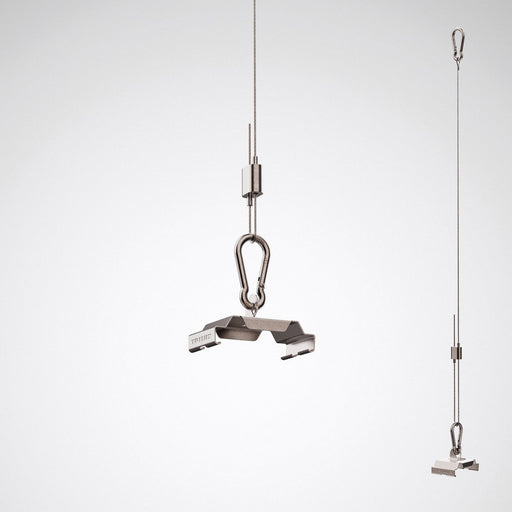 Trilux - Mechanisches Zubehör/Ersatzteile für Leuchten Seilabhängung A01DSXK/3000 078 Edelstahl