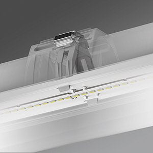 Regiolux - Decken-/Wandleuchte LED-Feuchtraumleuchte parsa-P #56612026670 4000K DALI