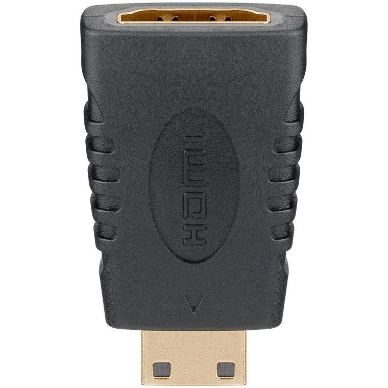 Goobay - Kommunikationstechnik-Adapter HDMI-Adapter 68841 Bu(TypA)/St(TypC)