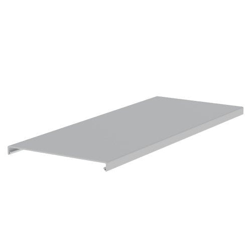 Unex - Deckel für Kabeltragsystem Abdeckung 66202-44 lichtgrau − 12 Meter