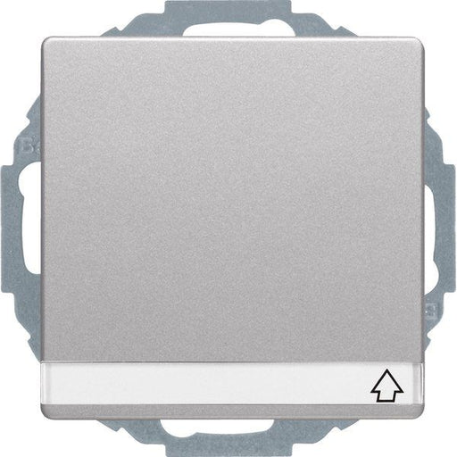 Berker - Steckdose SCHUKO-Steckdose alu/lack 47466084 mit Klappdeckel+BSF